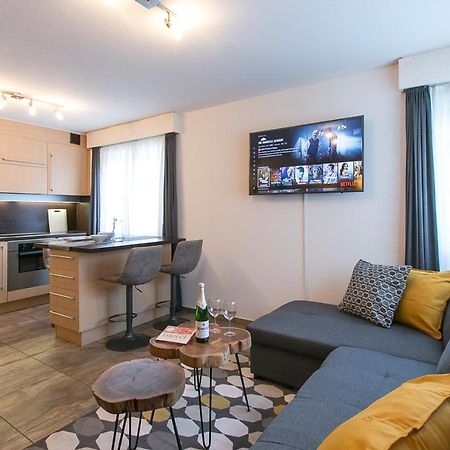 Spirit Apartments - Studio 2 - Kueche - Parkplatz Engelberg Extérieur photo