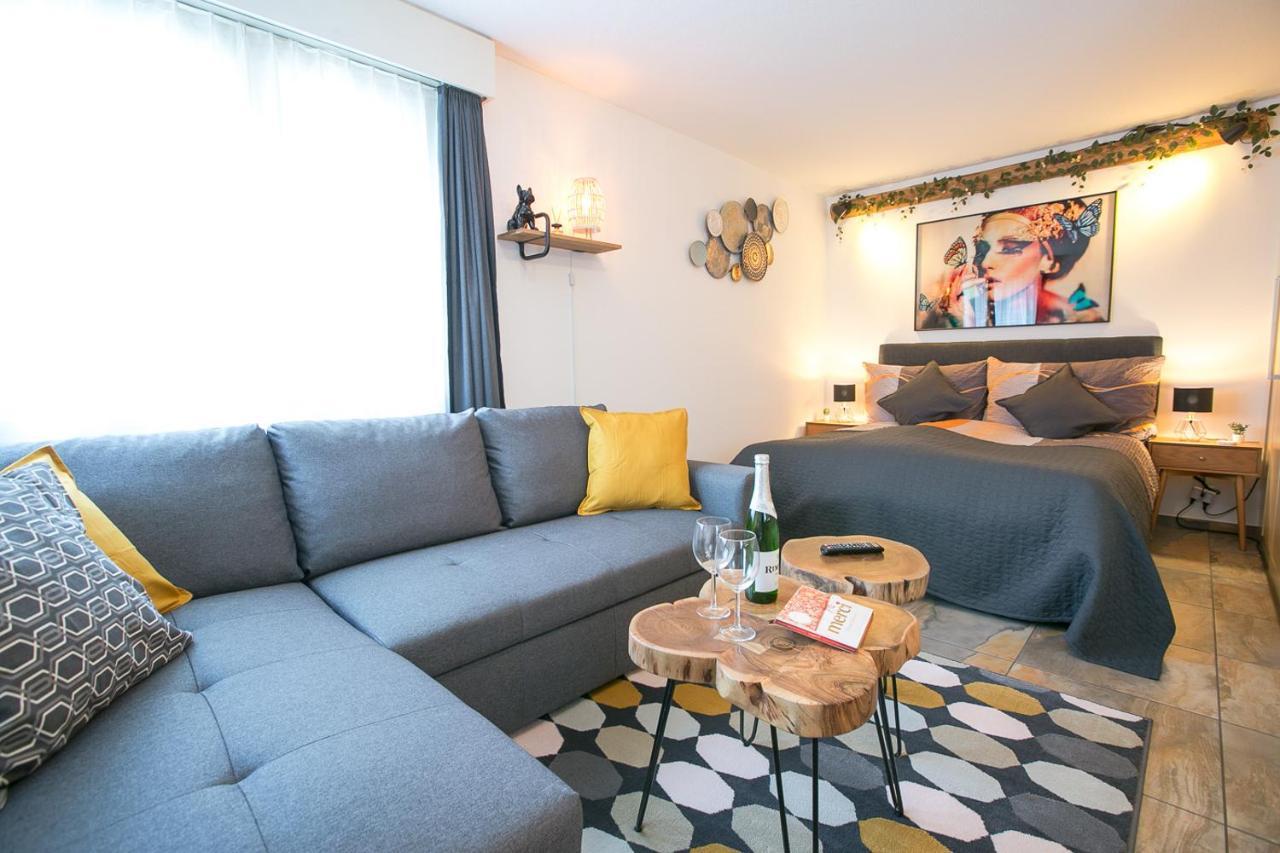 Spirit Apartments - Studio 2 - Kueche - Parkplatz Engelberg Extérieur photo